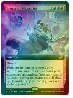 Storm of Memories (Extended Art) R Avatar: The Last Airbender: Foil NM - Image 1