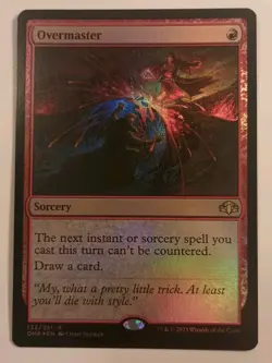 Overmaster - MTG Foil Dominaria Remastered DMR MINT 132 R - Image 1