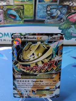 M Steelix EX 68/114 - Pokemon TCG Steam Siege Ultra Rare 2016 NM - Image 1