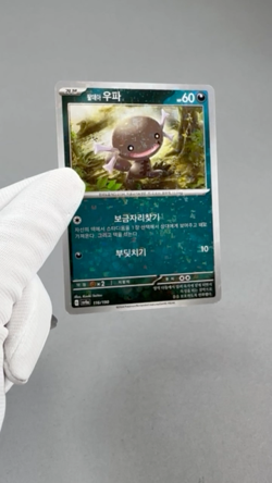 Paldean Wooper Mirror Holofoil 116/190 sv4a Shiny Treasure ex Pokemon TCG NM+ - Image 2