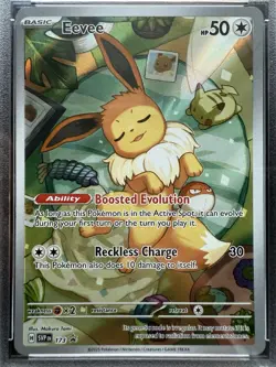 Pokemon 2025 SVP EN-SV Prismatic Evolutions ETB Promo #173 Eevee PSA 10 Gem Mint - Image 2