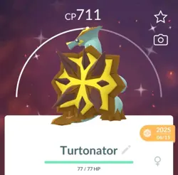 #0776 Shiny Turtonator (Sen-Long) Pokemon Go [30 day trade] - Image 1