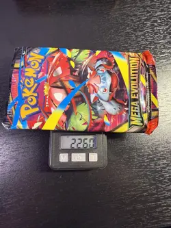 Very Heavy! 22.60 Gram Pokemon TCG Mega Evolution Booster Pack Factory Sealed - Image 1
