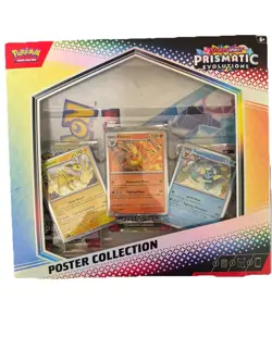 Pokemon TCG SV8.5 Prismatic Evolutions - Poster Collection Box! New, Sealed! - Image 1
