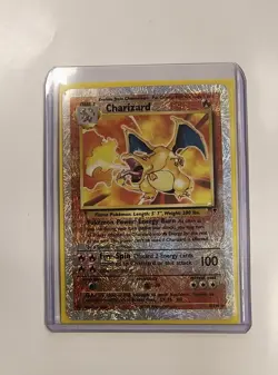 POKEMON CHARIZARD LEGENDARY COLLECTION REVERSE HOLO 3/110 AUTHENTIC 2002 HTF - Image 1
