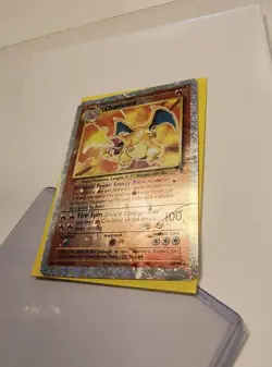 POKEMON CHARIZARD LEGENDARY COLLECTION REVERSE HOLO 3/110 AUTHENTIC 2002 HTF - Image 4