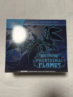 Pokemon Mega Evolution Phantasmal Flames Elite Trainer Box ETB Sealed - Image 1