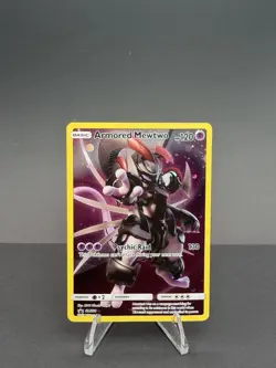 Pokemon TCG- Armored Mewtwo SM228 Black Star Promo Sun & Moon NM - Image 1