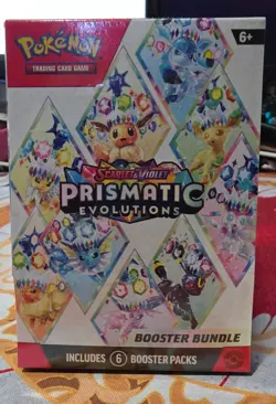 Pokemon TCG Scarlet & Violet Prismatic Evolutions Booster Bundle Factory Sealed - Image 2
