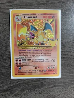 Pokemon TCG Charizard 4/102 Celebrations: Classic Collection Holo Ungraded NM - Image 1
