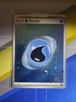 Basic Water Energy Galaxy Holo Scarlet & Violet 151 Pokemon 003 (Triple Swirl) - Image 1
