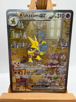 Pokemon TCG - S&V 151 - 201/165 Alakazam ex - Special Illustration Rare - NM/M - Image 1
