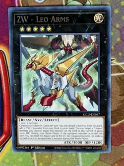 Yugioh ZW - Leo Arms KICO-EN047 Single - Image 1