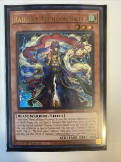 Radiant Typhoon Swen - DOOD-EN014 Ultra Rare - 1st Edition Yugioh Yu-Gi-Oh! - Image 1
