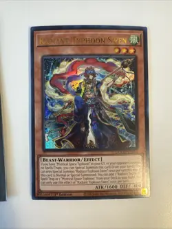 Radiant Typhoon Swen - DOOD-EN014 Ultra Rare - 1st Edition Yugioh Yu-Gi-Oh! - Image 2