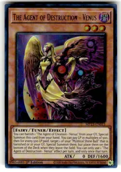 Yugioh! The Agent of Destruction - Venus - MP23-EN015 - Ultra Rare - 1st Edition - Image 1