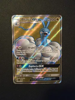2018 Pokemon Altaria GX Full Art Ultra Rare Dragon Majesty 68/70 Full Art - NM - Image 1