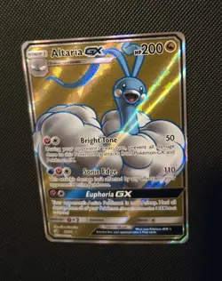 2018 Pokemon Altaria GX Full Art Ultra Rare Dragon Majesty 68/70 Full Art - NM - Image 2
