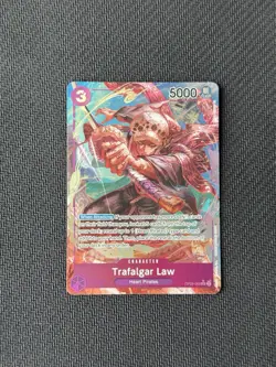 Trafalgar Law (Alternate Art) (069) OP05-069 Awakening of the New Era Foil - Image 1