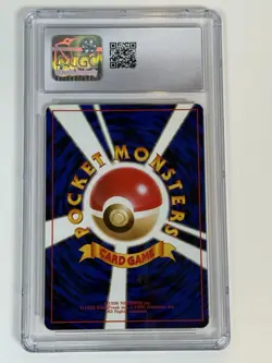 CGC 10 GEM MINT Voltorb Team Rocket Japanese 100 Pokemon Card 1997 - Image 2