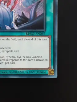 Yu-Gi-Oh Forbidden Crown Secret Rare BPRO-EN067 Burst Protocol 1st Edition - Image 4