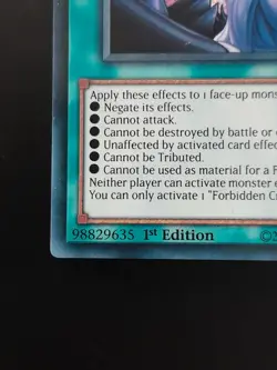 Yu-Gi-Oh Forbidden Crown Secret Rare BPRO-EN067 Burst Protocol 1st Edition - Image 5