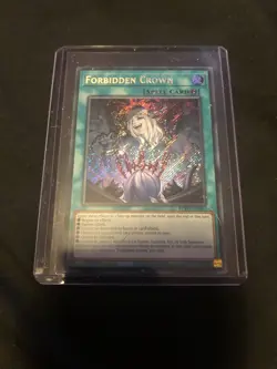 Forbidden Crown 1st Edition Secret Rare BPRO-EN067 Yu-Gi-Oh! - Image 1