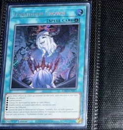 Yu-Gi-Oh Forbidden Crown Secret Rare BPRO-EN067 Burst Protocol 1st Edition - Image 1