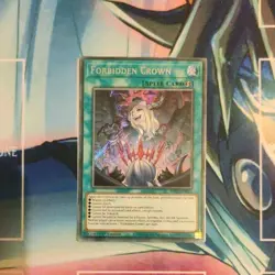 BPRO-EN067 Forbidden Crown Secret Rare 1st Edition Yu-Gi-Oh Card Near Mint - Image 1