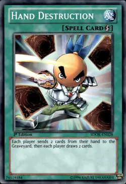 Hand Destruction - 1st Edition SDOK-EN028 - LP - YuGiOh - Image 1