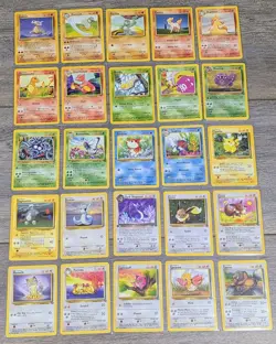 25x Vintage Pokemon Cards WOTC Bundle NM/LP - Incl. 1st Ed Dark Dragonair - Image 1