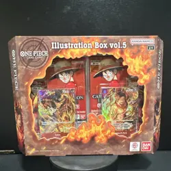 Bandai Namco One Piece Card Game Illustration Box vol.5 English Booster Sabo Ace - Image 1