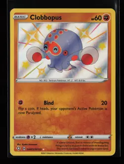 Clobbopus SV072/SV122 Shiny Holo Rare Shining Fates: Shiny Vault Pokemon Card - Image 1