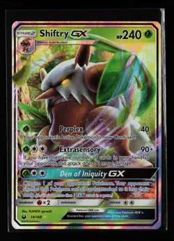 Shiftry GX 14/168 Ultra Rare Holo SM - Celestial Storm Pokemon Card - Image 1