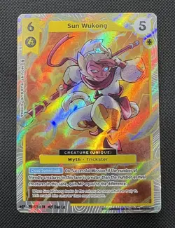 Sun Wukong Blister Promo PR-021 EN 2025 MetaZoo Trading Card Game TCG NM - Image 1