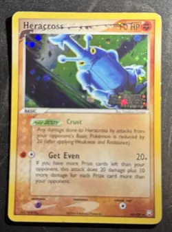 Heracross Pokemon Card 43/109 EX Team Rocket Returns Stamped Reverse Holo RARE! - Image 1