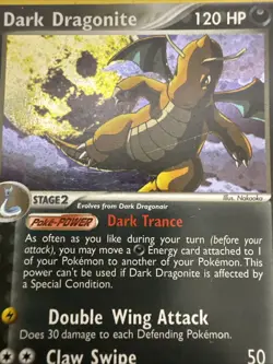 Dark Dragonite - 15/109 - Pokemon Ex Team Rocket Returns Holo Card MP - Image 5