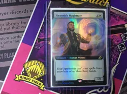 Drannith Magistrate Extended Art FOIL Ikoria, Lair of Behemoths NM MTG Card 314 - Image 2