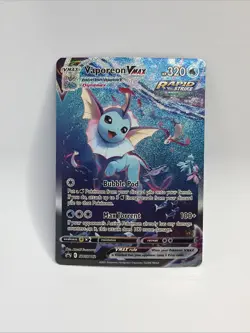 Vaporeon VMAX SWSH182 SWSH: Sword & Shield Promo Cards Holo - Image 1