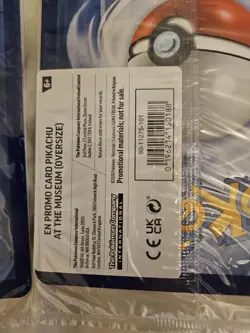 Pokemon TCG Pikachu At The Museum Promo Card (5 cards) - Image 5