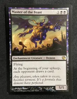 Magic The Gathering- Master of the Feast -Journey into Nyx -Regular LP - Image 1