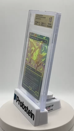 2025 MTG Final Fantasy #0551a Traveling Chocobo Neon Ink Foil Yellow BGS 10 - Image 2