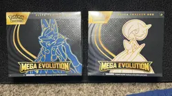 Pokemon TCG Mega Evolution Elite Trainer Box ETB Lucario & Gardevoir Set Of 2 - Image 1