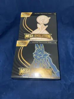 POKEMON TCG MEGA EVOLUTION LUCARIO & GARDEVOIR ETB ELITE TRAINER BOX SEALED SET - Image 1