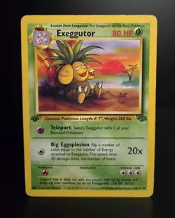 Pokemon TCG - EXEGGUTOR - 1ST EDITION - 35/64 - JUNGLE (1999) - WOTC - MP - Image 1