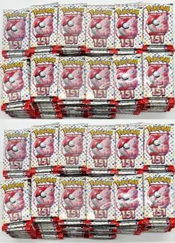 Lot of (600) Pokemon TCG Scarlet & Violet 151 Booster Packs Sealed - Image 1