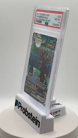 2021 Pokemon SWSH Evolving Skies Secret #215 FA Umbreon VMAX PSA 10 GEM MINT - Image 2