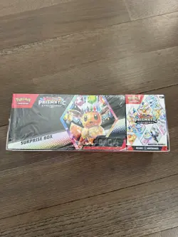 Pokemon Prismatic Evolutions Surprise Box & Booster Bundle - Image 1