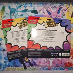LOT OF 2 Pokemon TCG Ascended Heroes Tech Sticker Collection 3 Pack Blister - Image 2