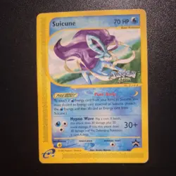 Suicune Pokemon 4 Ever Wizards Black Star 53 Promo Card GOOD CONDITION - Image 1